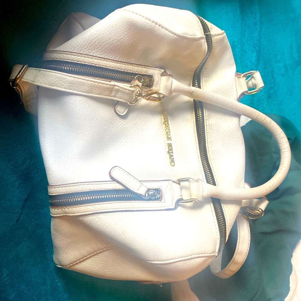 White purse